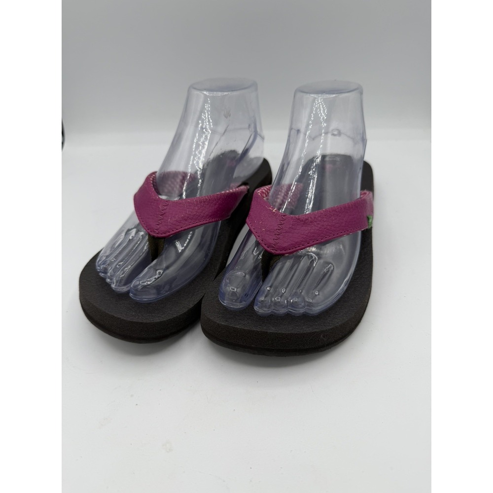 Sanuk Women's Yoga Mat Flip Flops Size 7